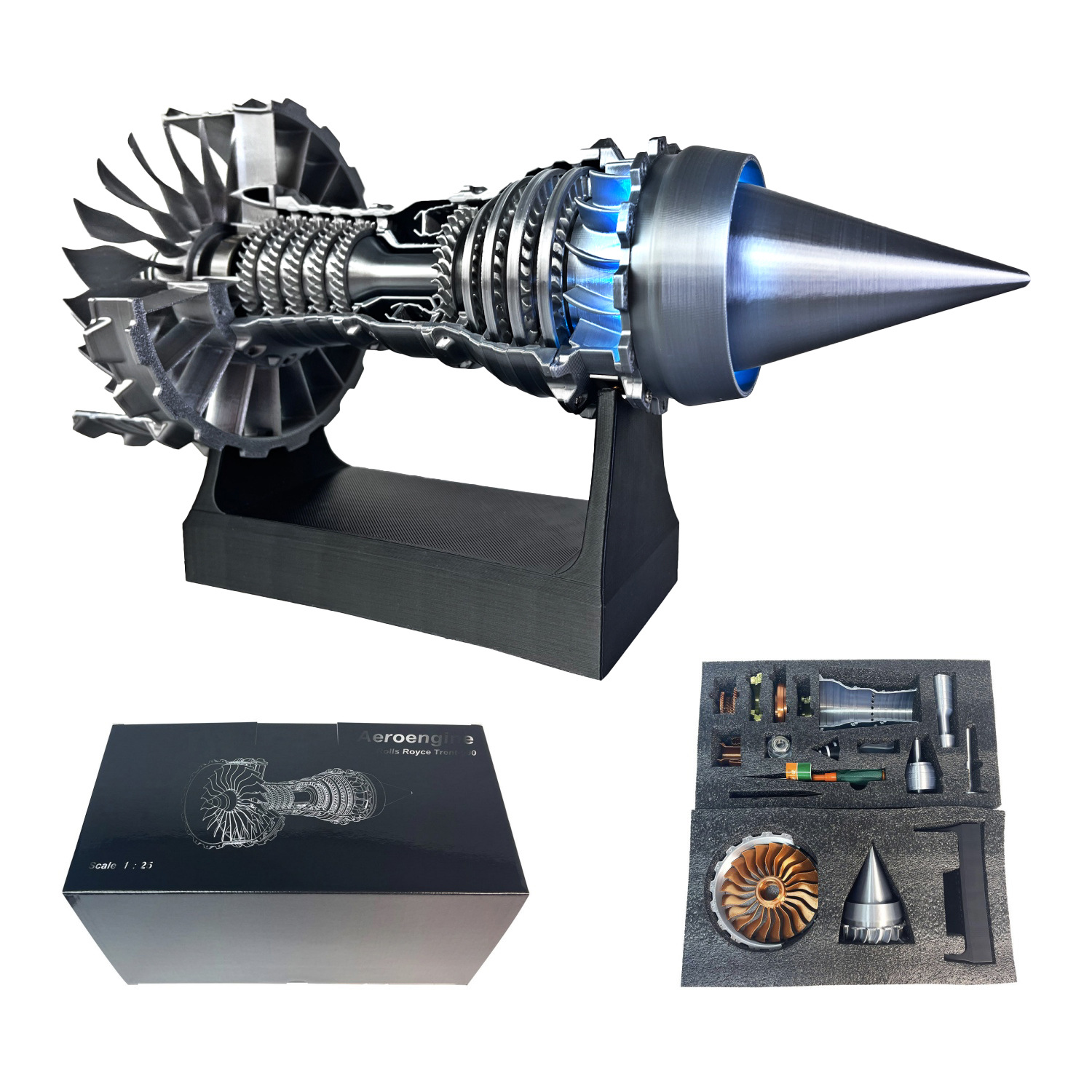 Model Kit Jet Engine - Модель турбовентиляторного реактивного двигателя «сделай сам»,