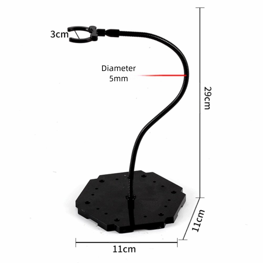 Model Figure Base - Подставка для аниме-фигурок Snake Tube, ПВХ,