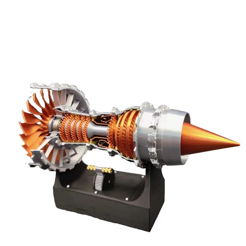 Model Kit Jet Engine - Модель самодельного двигателя с турбовентилятором 27