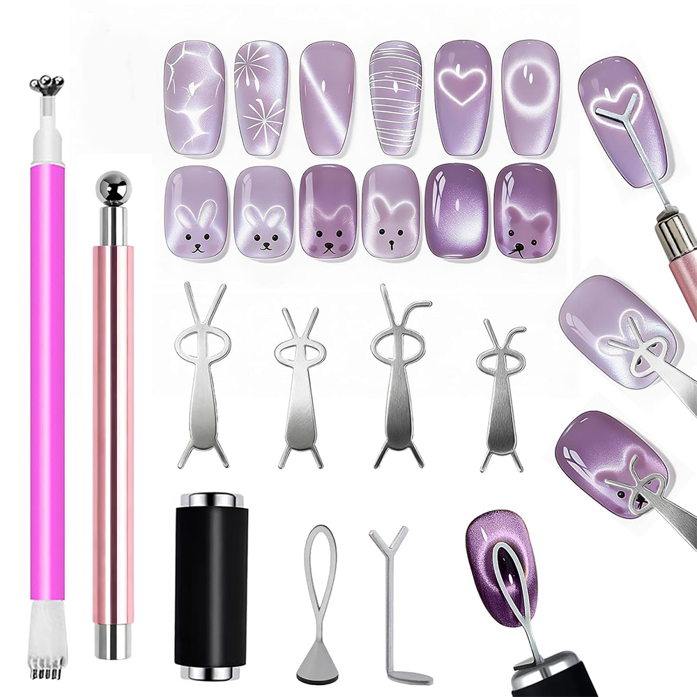 Sanding Stick Set - Набор из 10 магнитов для ногтей
