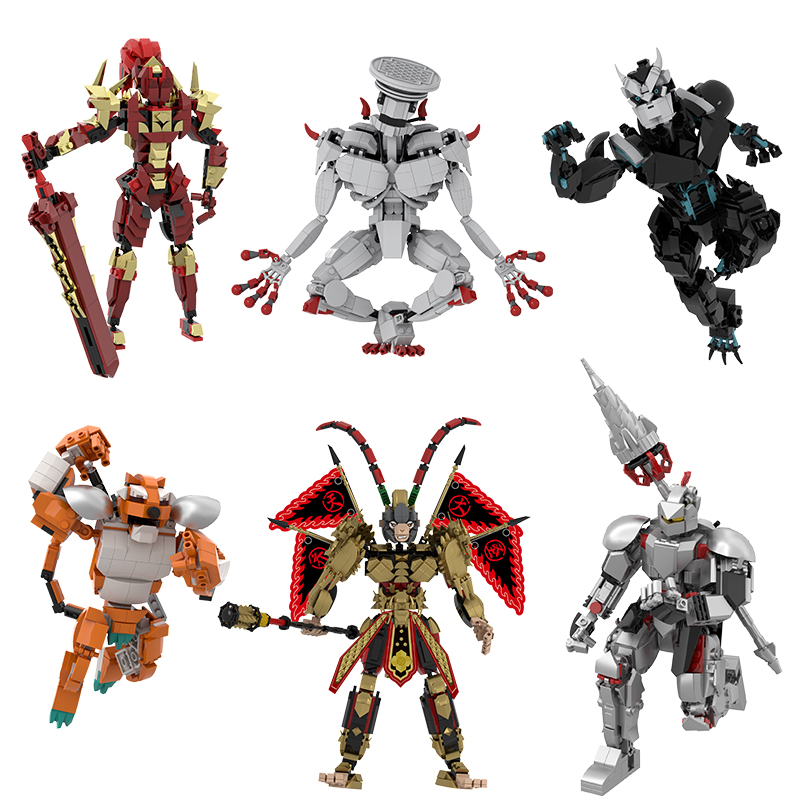 Model Kit Kaiju No 8 - Новая серия монстров, сборный портативный настольный