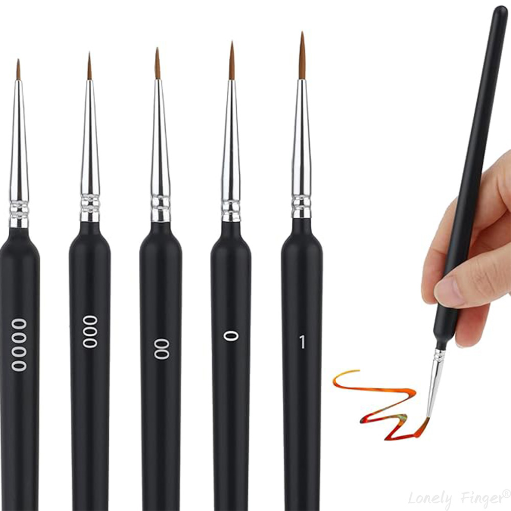 Model Kit Paint Set - Набор кистей для рисования, 5/11 шт.,