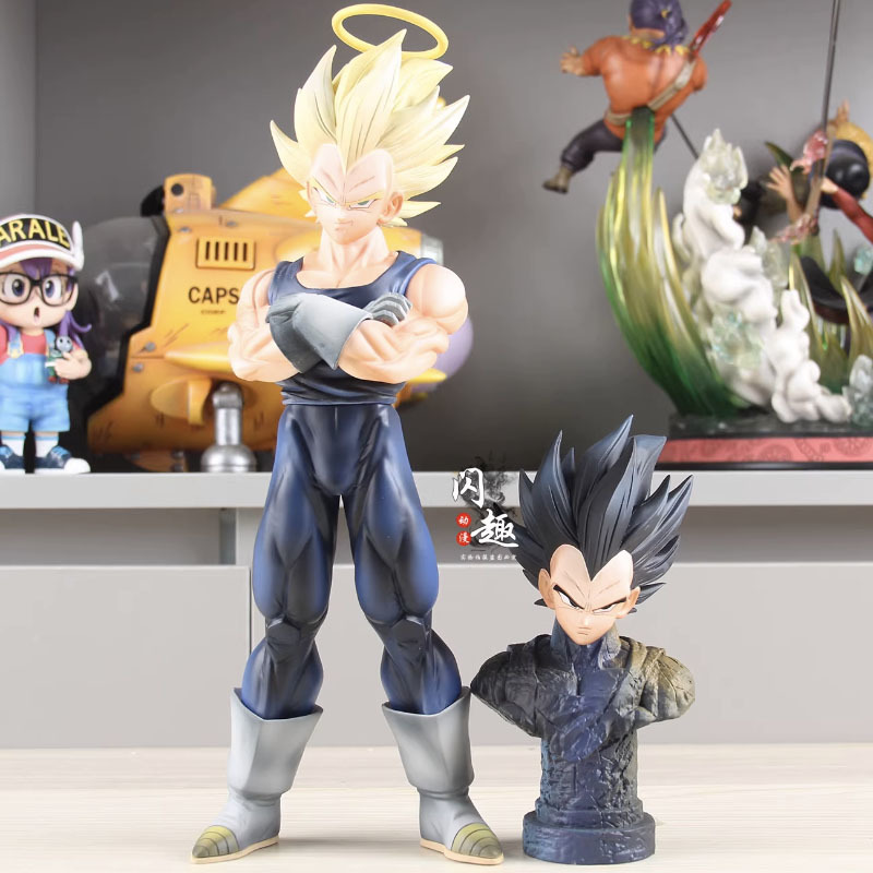 Model Kit Vegeta - Фигурка YJ Majin Vegeta с двумя
