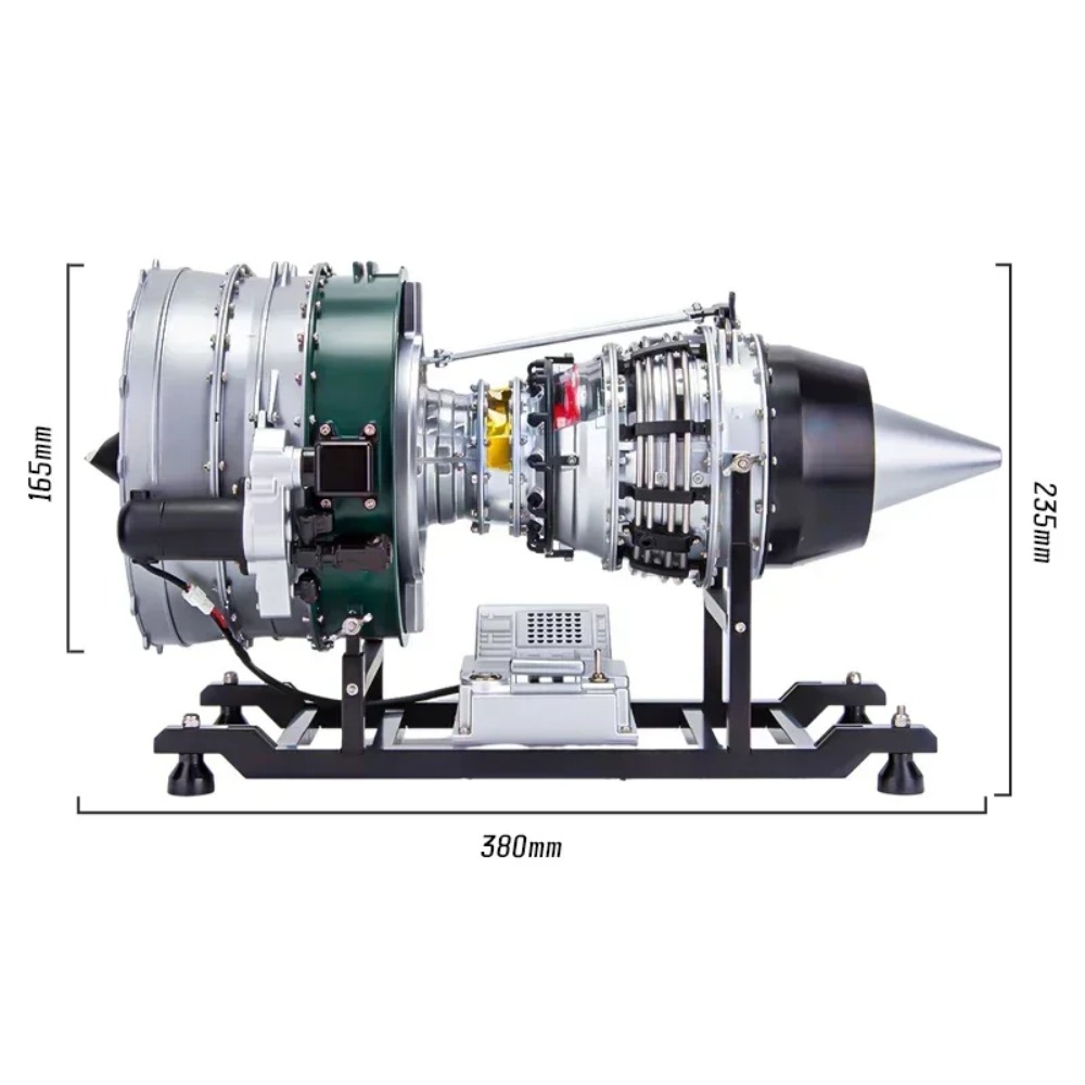 TECHING 1/10 Металлический тур – обзор и цена Model Kit Jet Engine