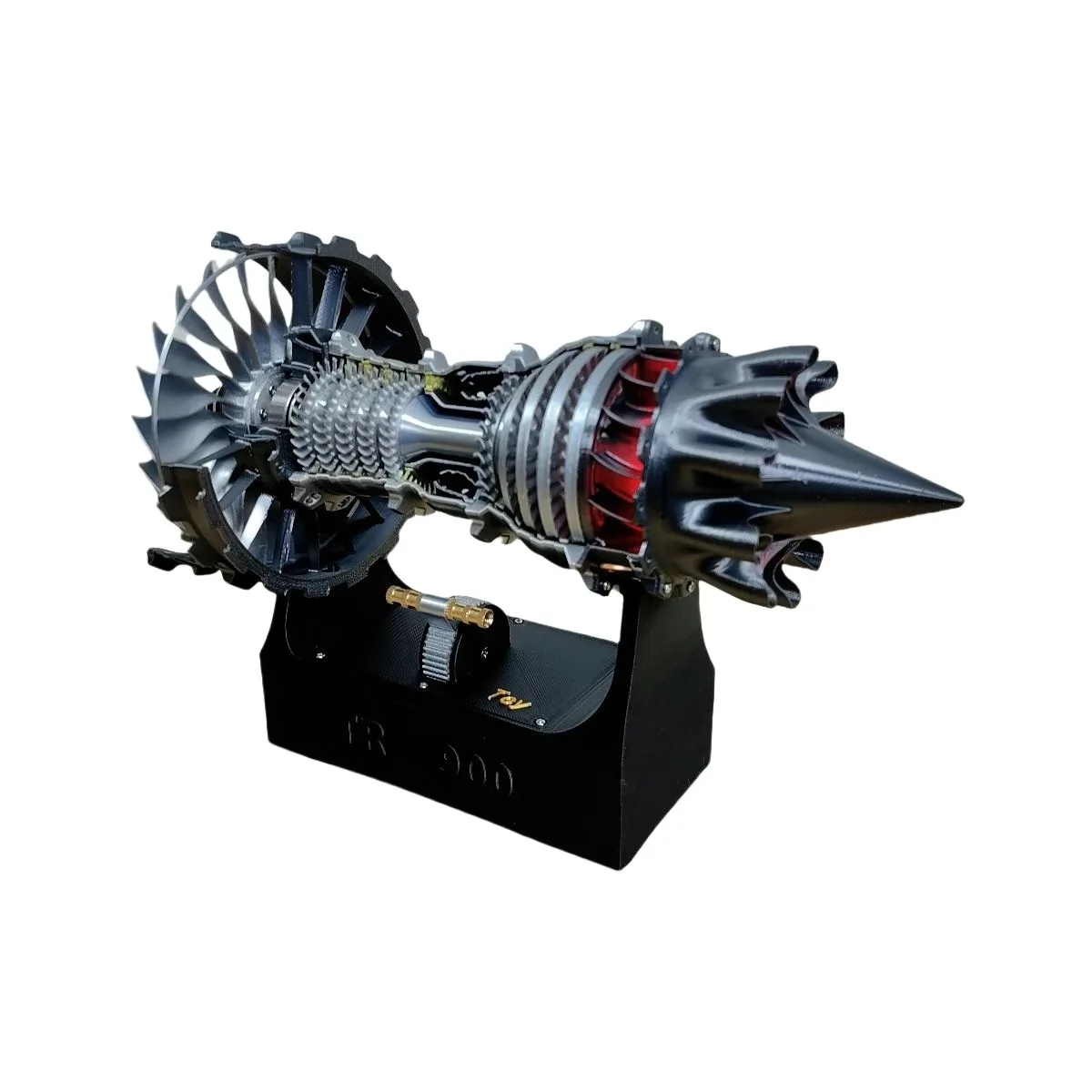 Обновленная модель турбовентил – обзор и цена Model Kit Jet Engine