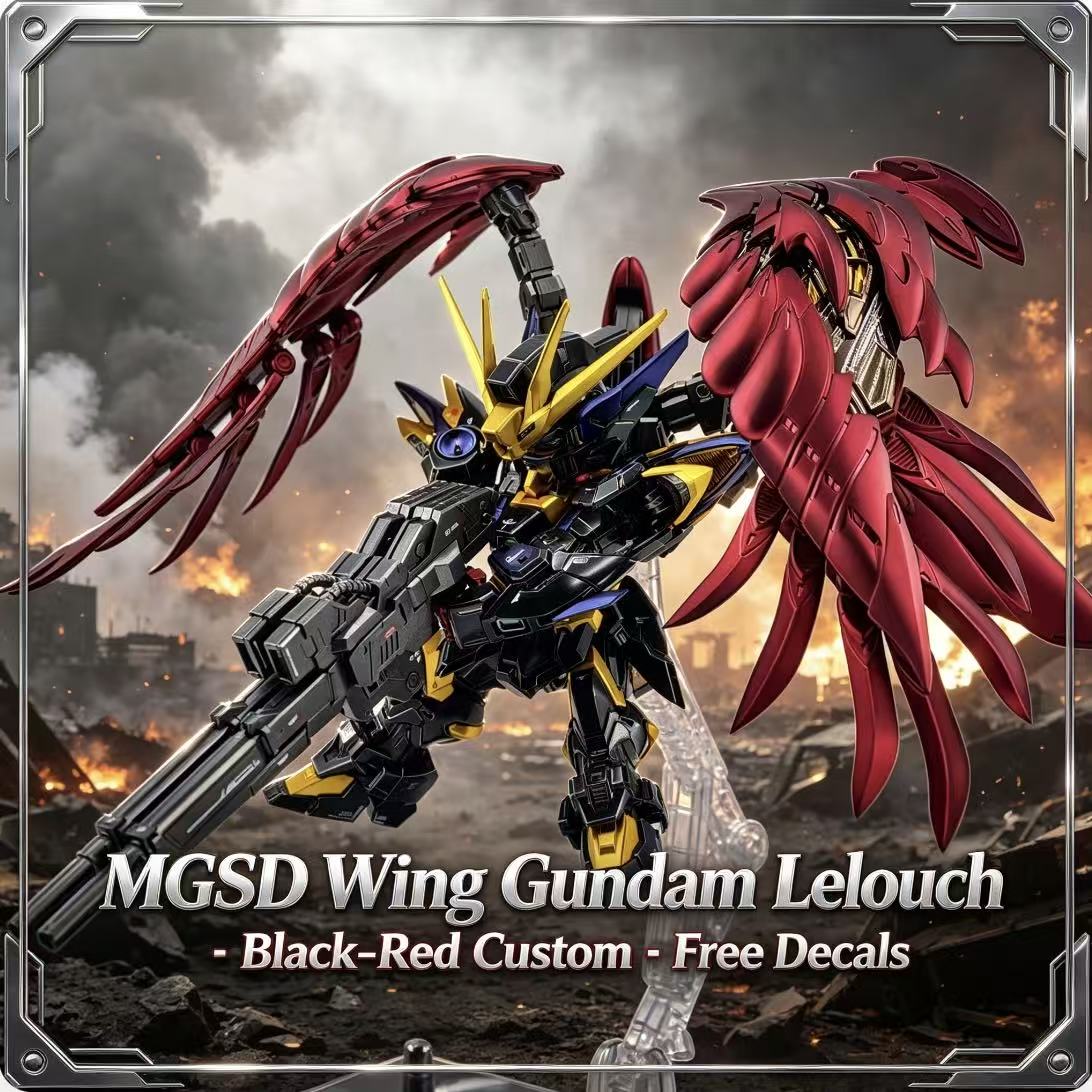 Коллекционная модель MGSD Wing – обзор и цена Model Kit Third Party