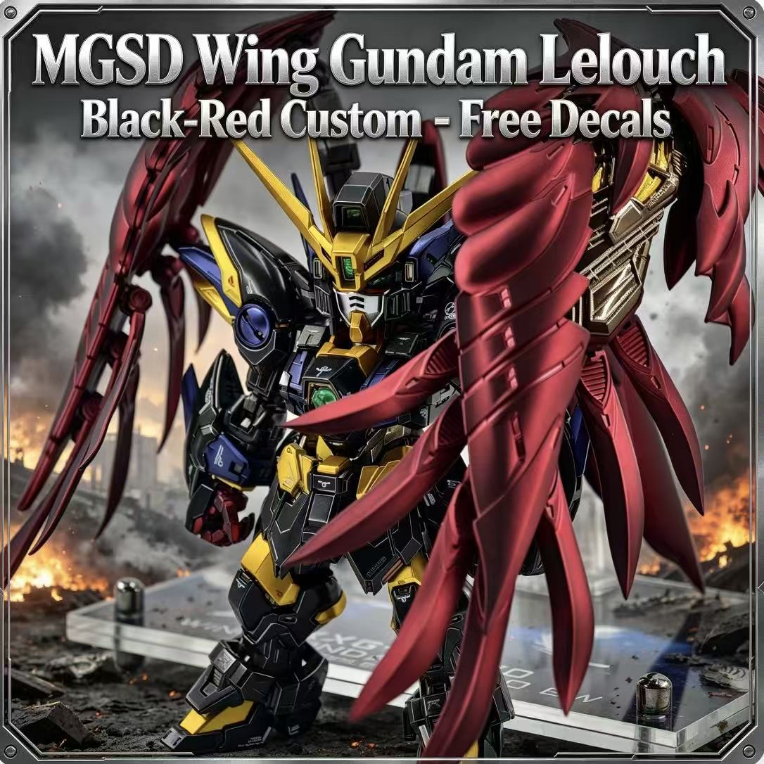Коллекционная модель MGSD Wing – обзор и цена Model Kit Third Party