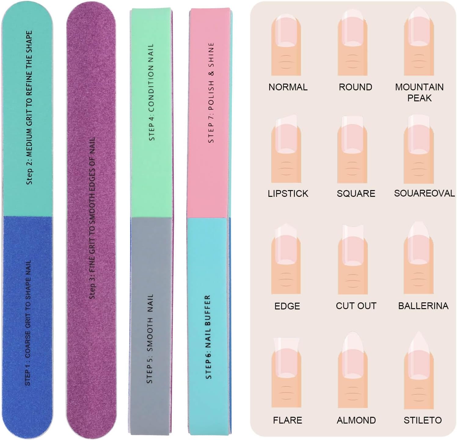 Набор из 1/5 шт. пилок для ног – обзор и цена Sanding Stick Set