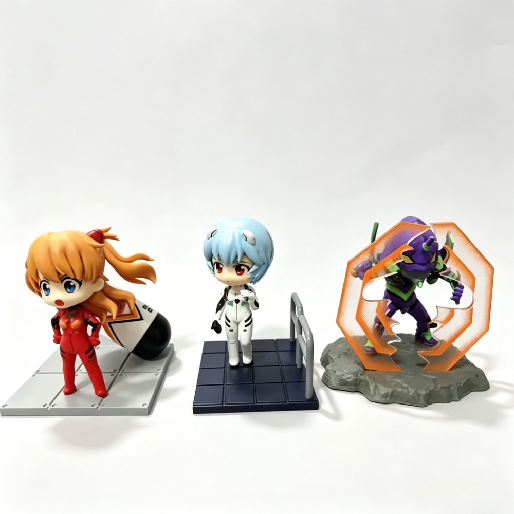 Набор из 3 фигурок Асуки Лангл – обзор и цена Model Kit Aoshima