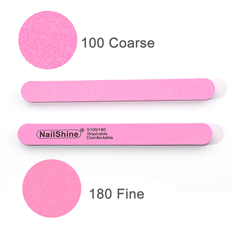 100 шт. розовые пилки для ногт – обзор и цена Sanding Stick Set