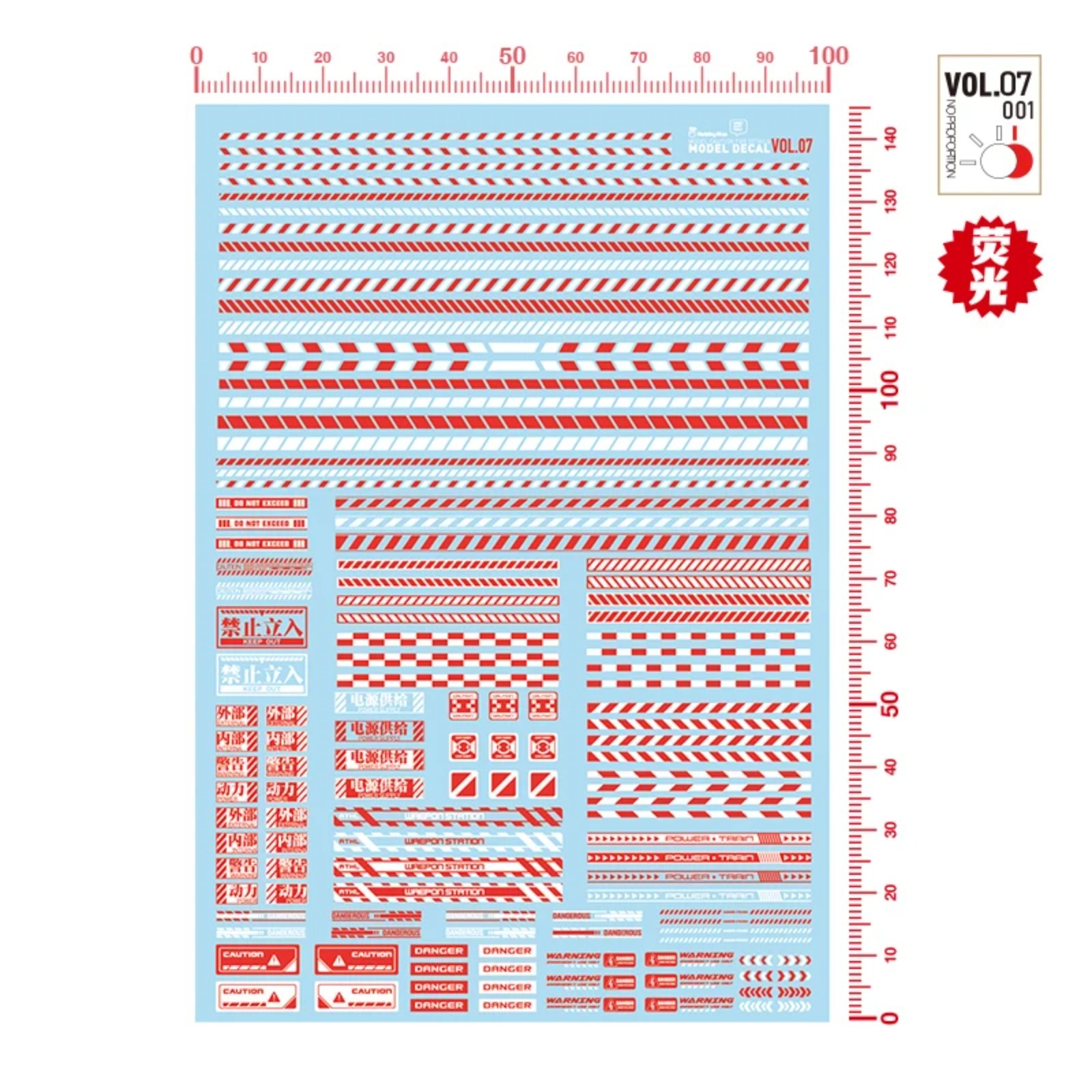 HOBBY MIO VOL7-001 ~ 003 флуор – обзор и цена Model Kit Paint Set