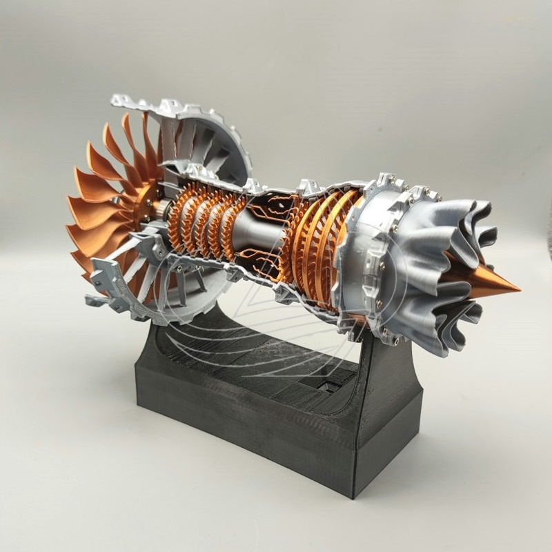 Миниатюрная модель турбовентил – обзор и цена Model Kit Jet Engine