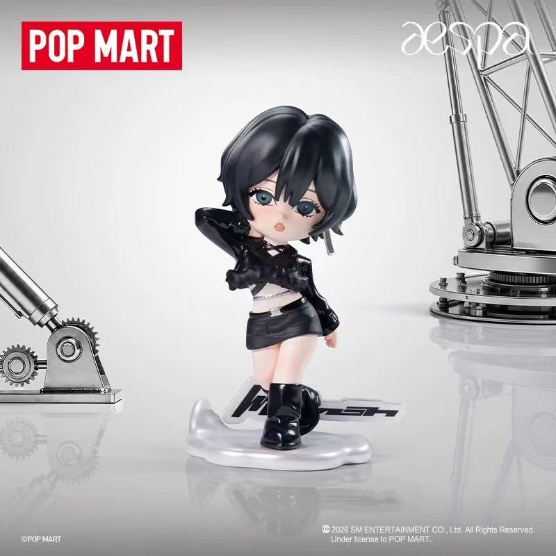 POP MART Aespa Коллекционная с – обзор и цена Model Figure Base