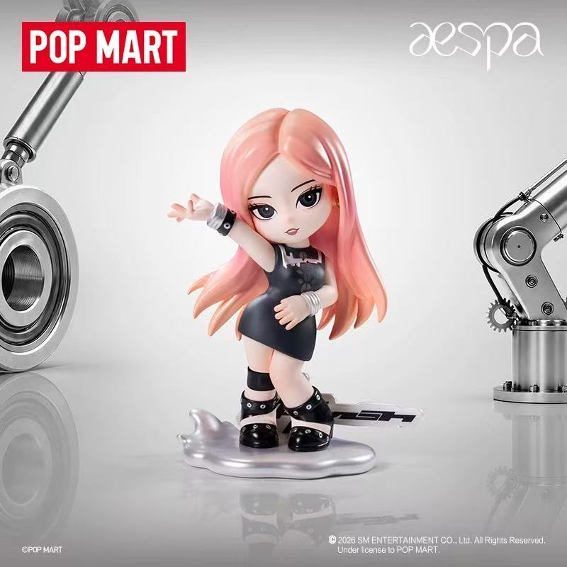 POP MART Aespa Коллекционная с – обзор и цена Model Figure Base