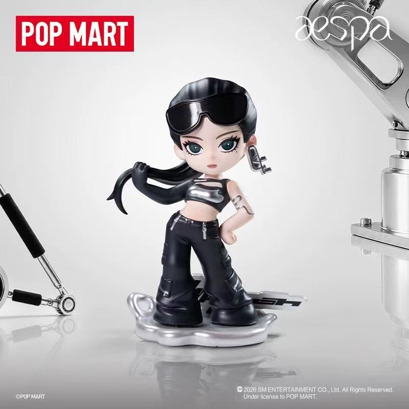 POP MART Aespa Коллекционная с – обзор и цена Model Figure Base