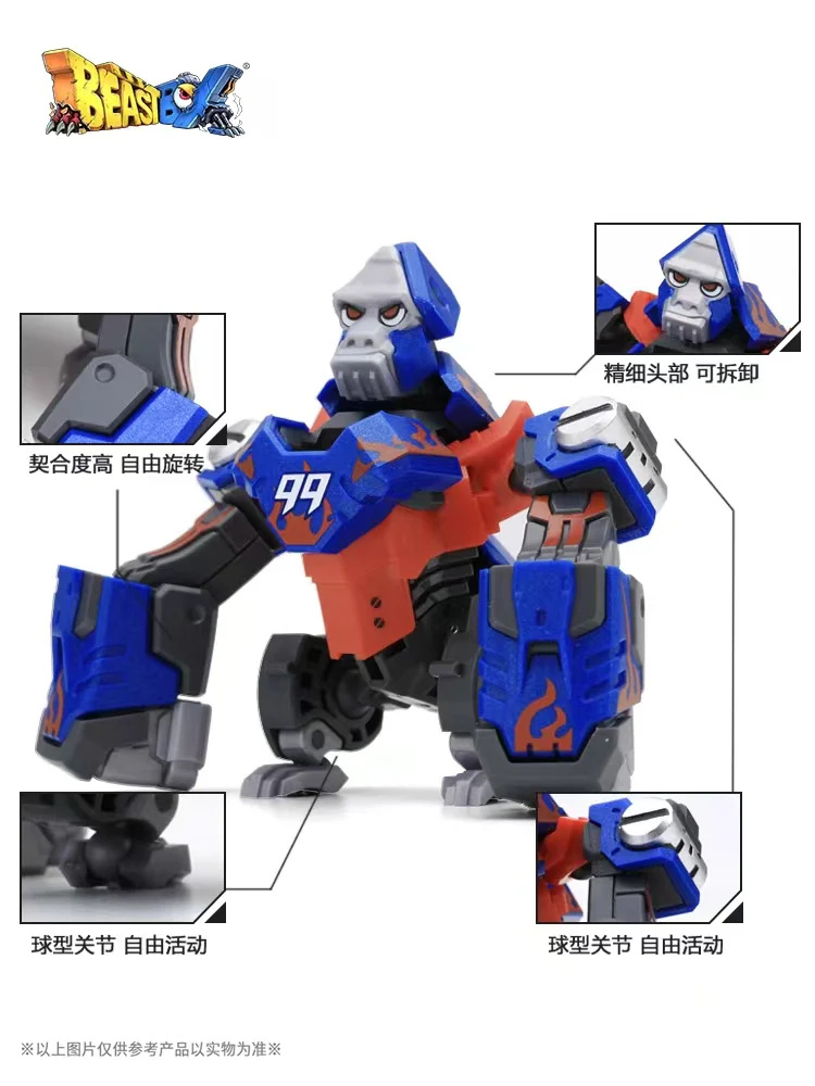 52TOYS BeastBox BB-03FJ JOJO F – обзор и цена Model Kit Jojo