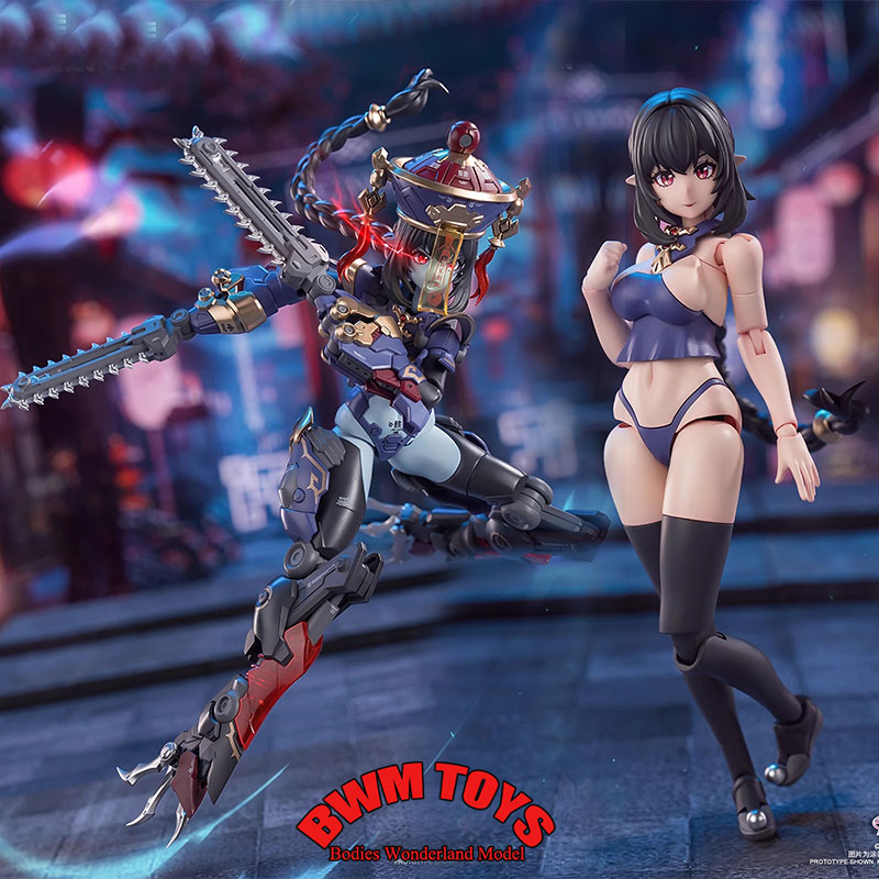 В наличии набор моделей Hemoxi – обзор и цена Model Kit Zombie Girl