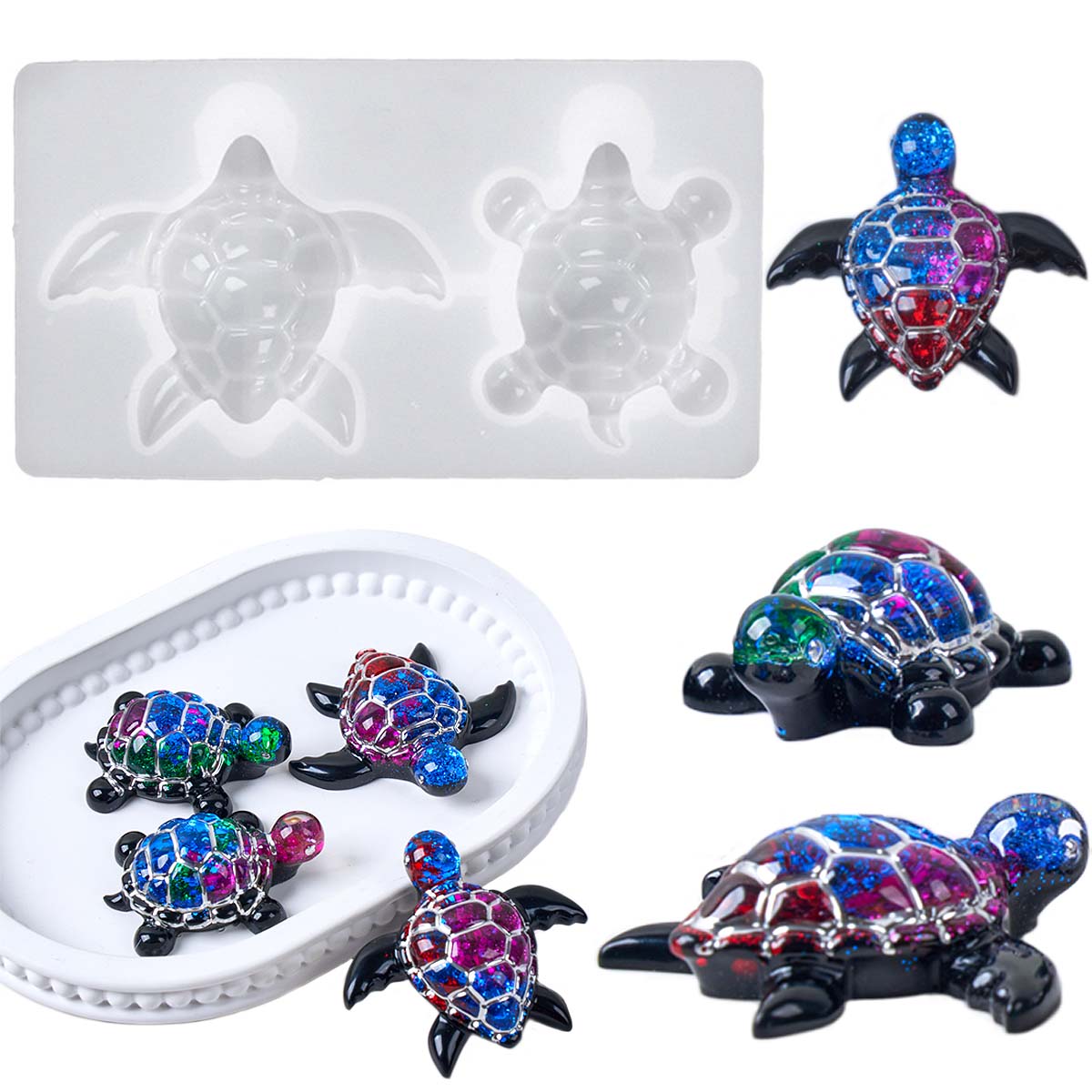 3D брелок с морской черепахой, – обзор и цена Model Kit Resin