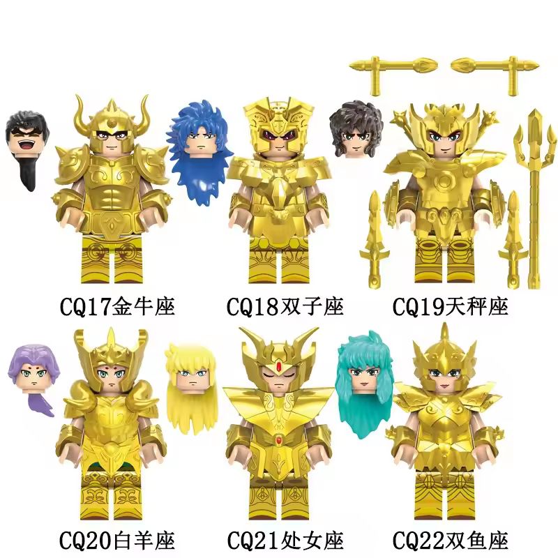 6/12 шт./компл. аниме Saint Se – обзор и цена Model Kit Kiryu