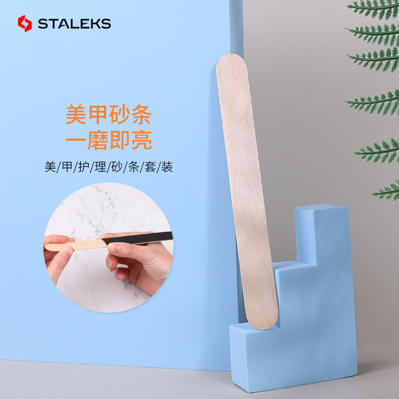 Деревянная палочка для ногтей  – обзор и цена Sanding Stick Set