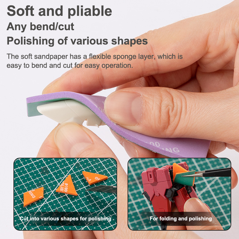 Набор из 9 полужестких шлифова – обзор и цена Sanding Stick Set